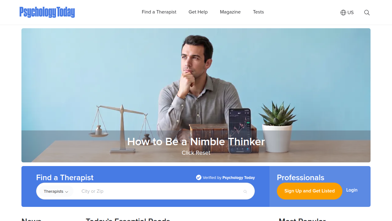 A screenshot of the Psychology Today homepage, cited for its exploration of laughter's role in strengthening family bonds.