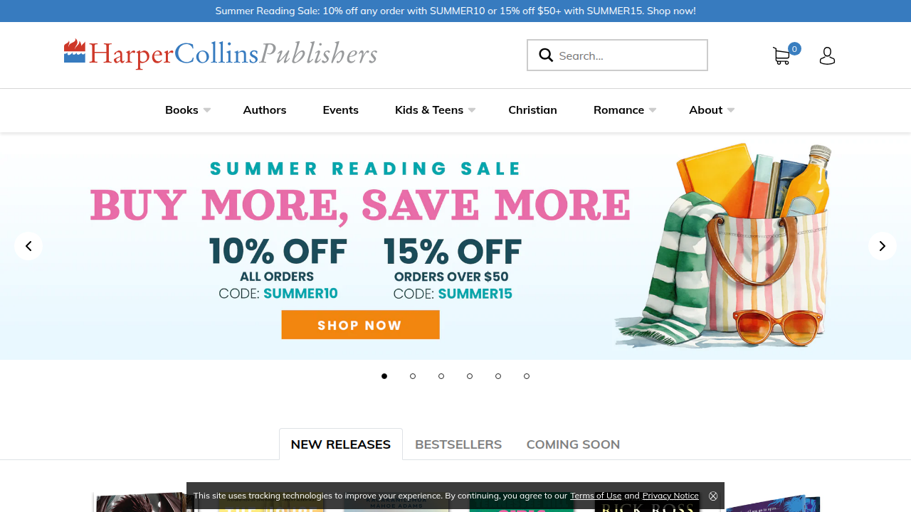 The official website for HarperCollins, publisher of many Mitch Albom books, including 'The Stranger in the Lifeboat.'